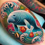 Manatee Tattoo