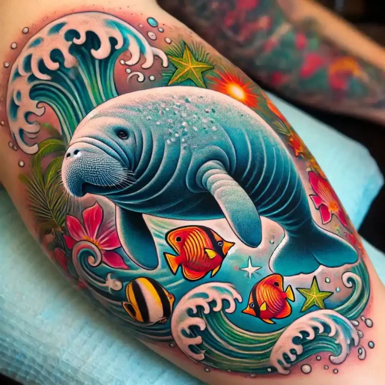 Manatee Tattoo