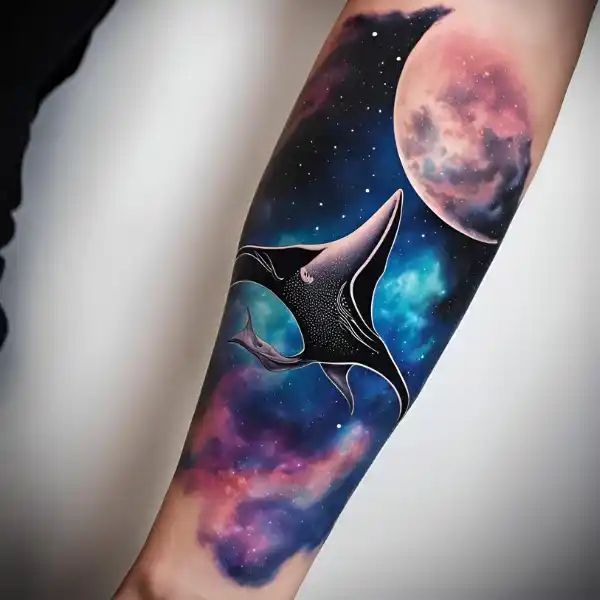 Manta Ray Galaxy Design