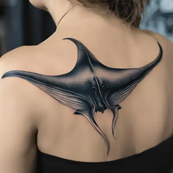 Realistic Manta Ray