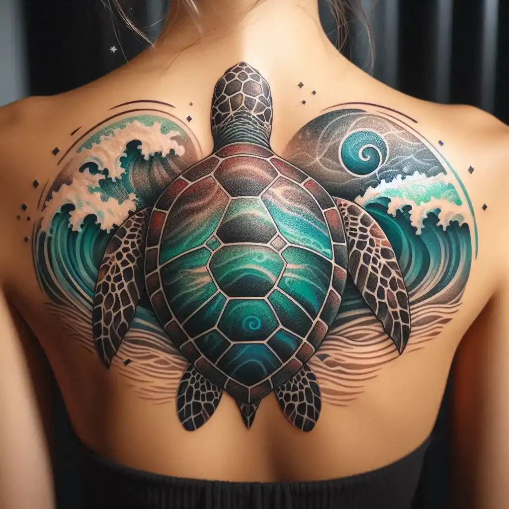 Sea Turtle Tattoo