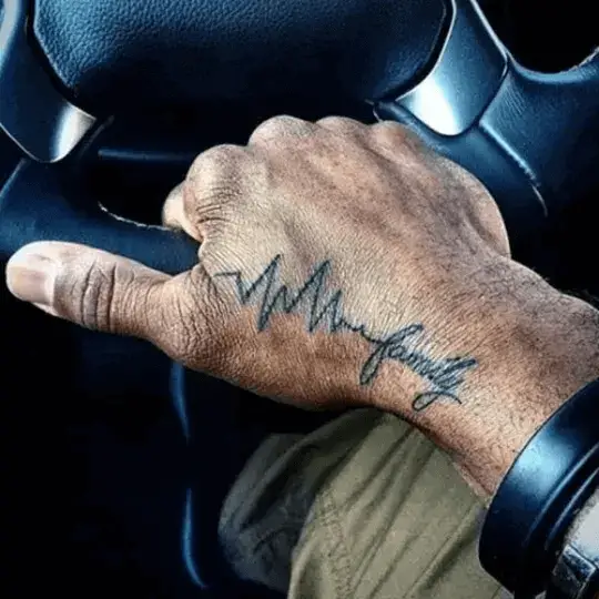 Side Hand Tattoo Ideas for Men