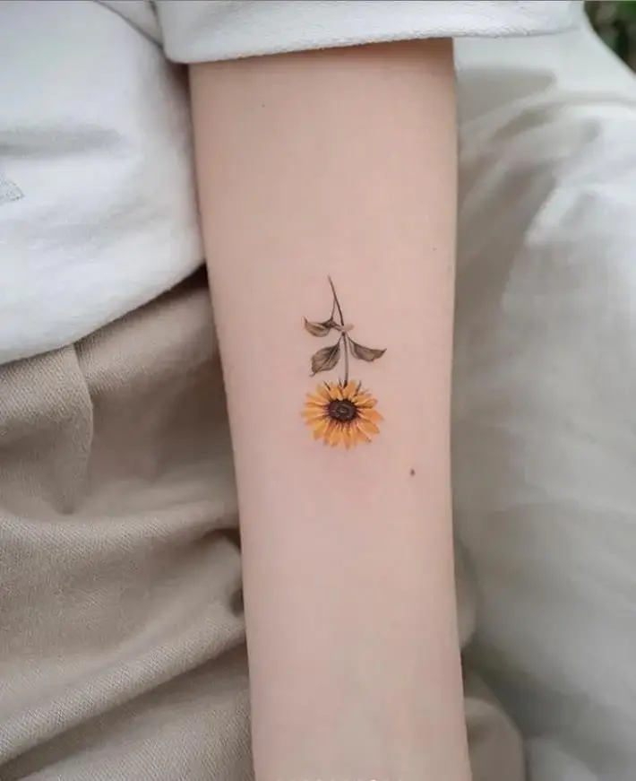 Sunflower Tattoo