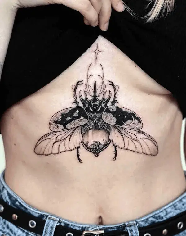 Underboob Tattoos For Women