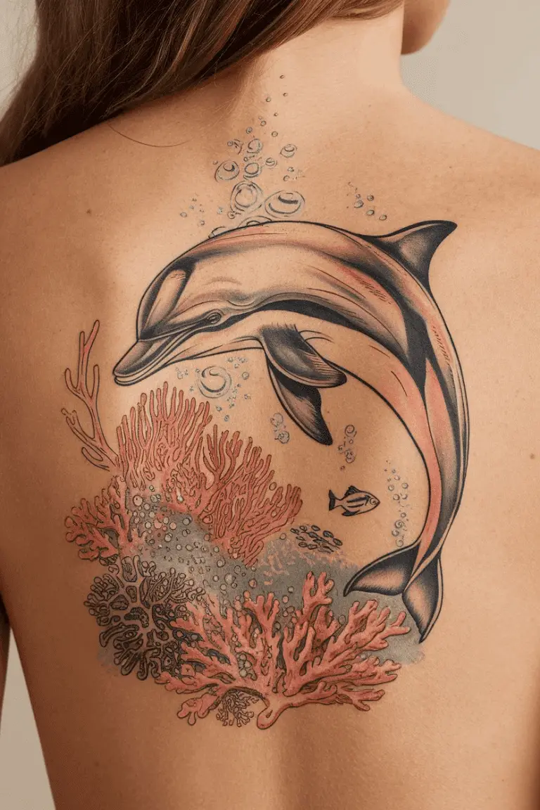 20 Beautiful Dolphin Tattoo Designs Full Of Meaning And Grace