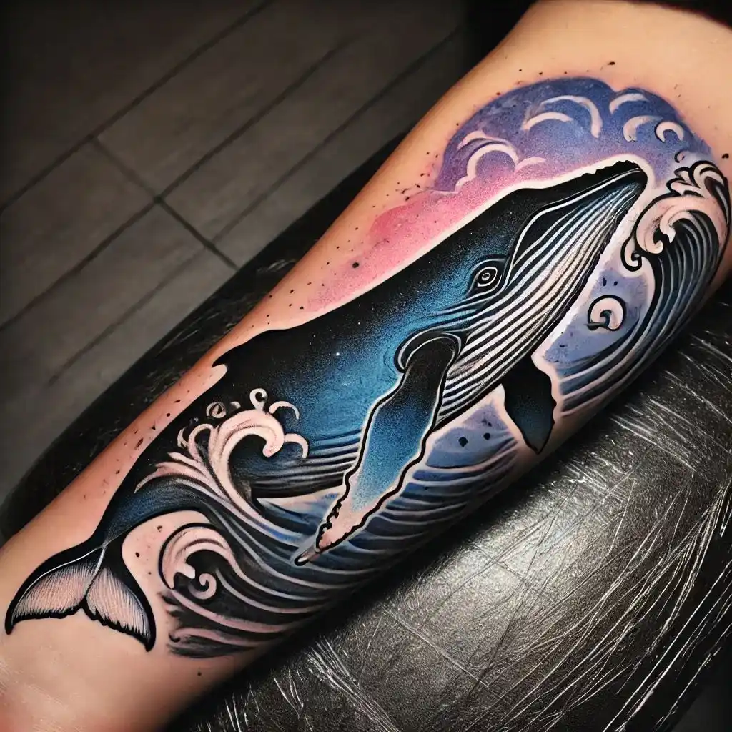 Whale Tattoo
