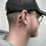 Ear Tattoos For Men