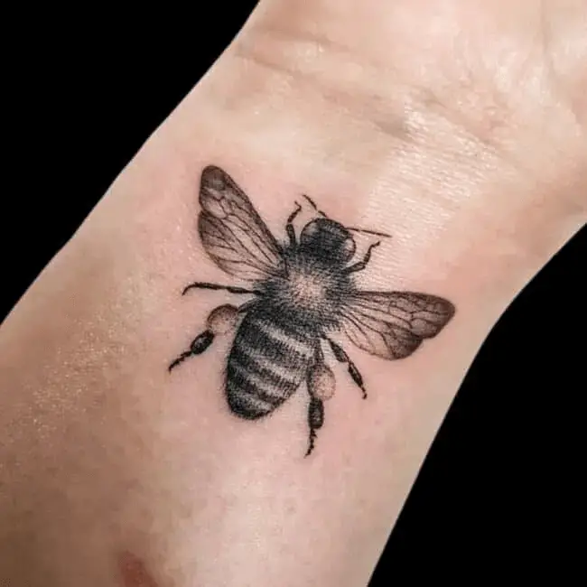 Honey Bee Tattoo