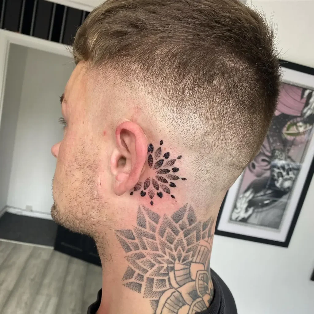 Intricate Dotwork Mandala Tattoo