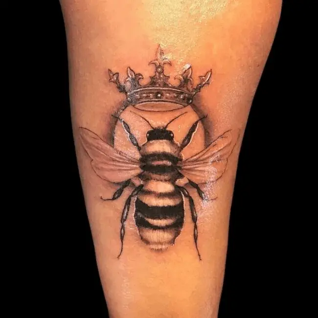 Queen Bee Tattoo