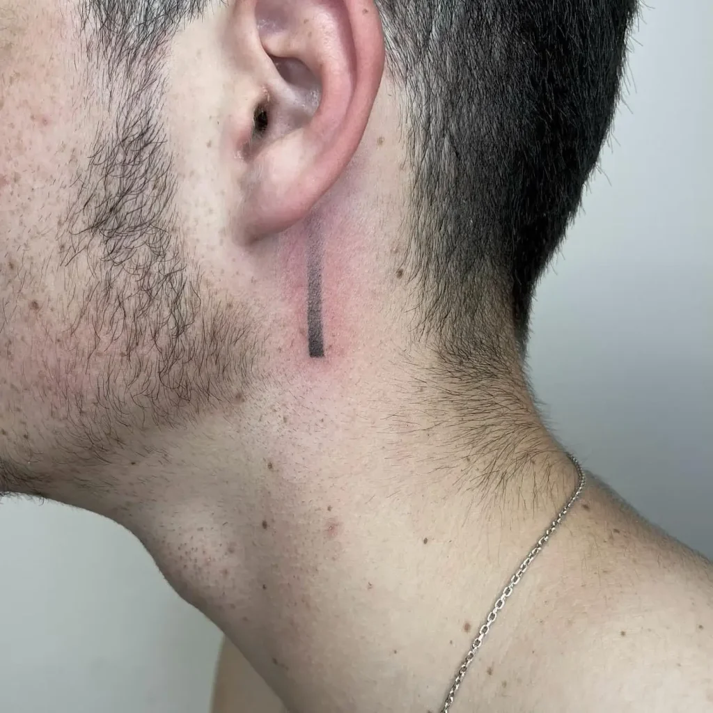 Subtle Black and Gray Dotwork Gradient Tattoo