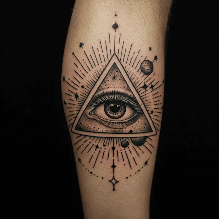 Lower Leg Tattoos For Men
