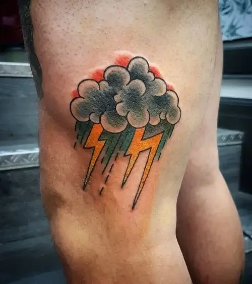 Storm Cloud Tattoos