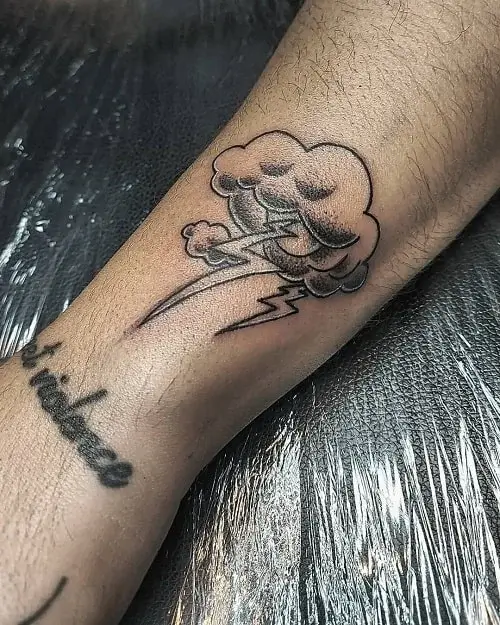 Thunder Cloud Tattoos