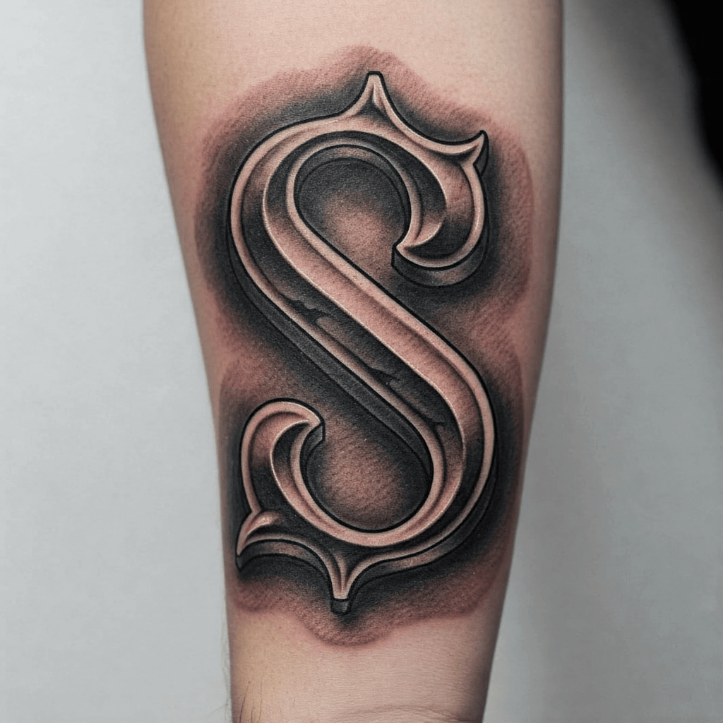 3D S Letter