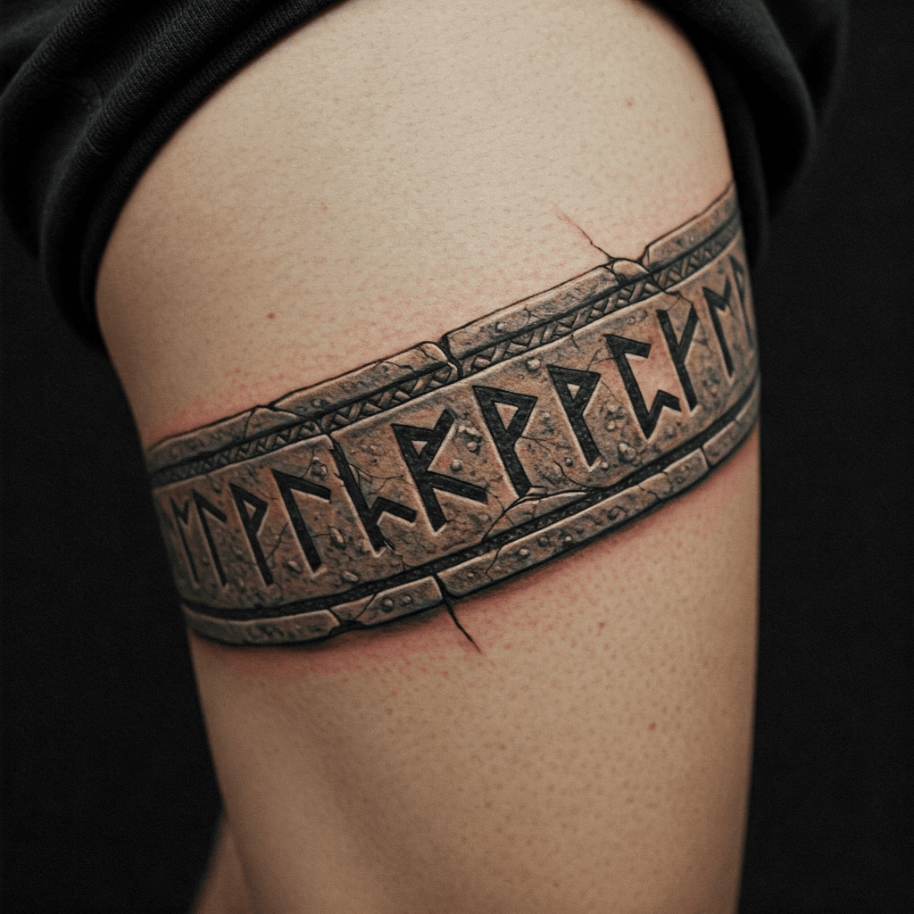 Ancient Rune Script Band