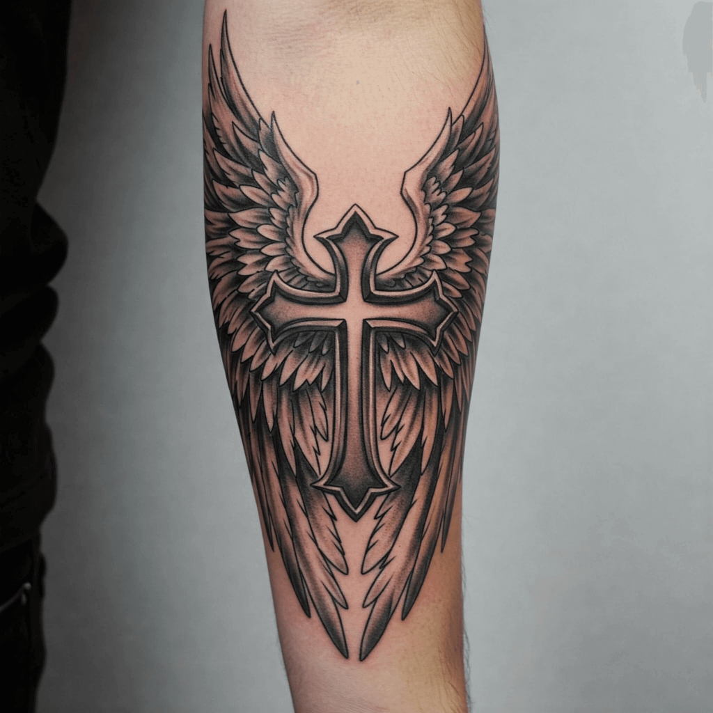 Angel Wings and Cross Combo