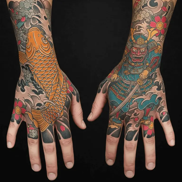 Full Hand Tattoo Ideas