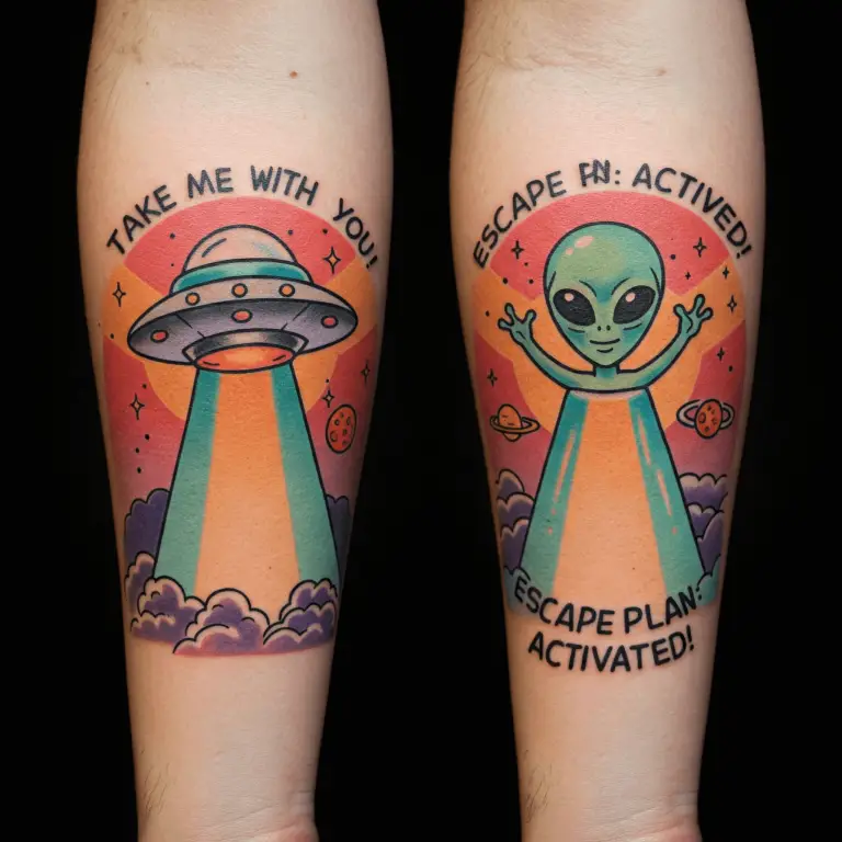 Funny Friendship Tattoos
