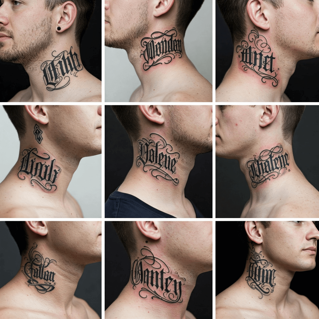 Lettering or Script