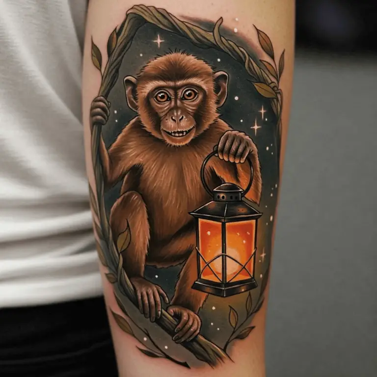 Monkey Tattoo