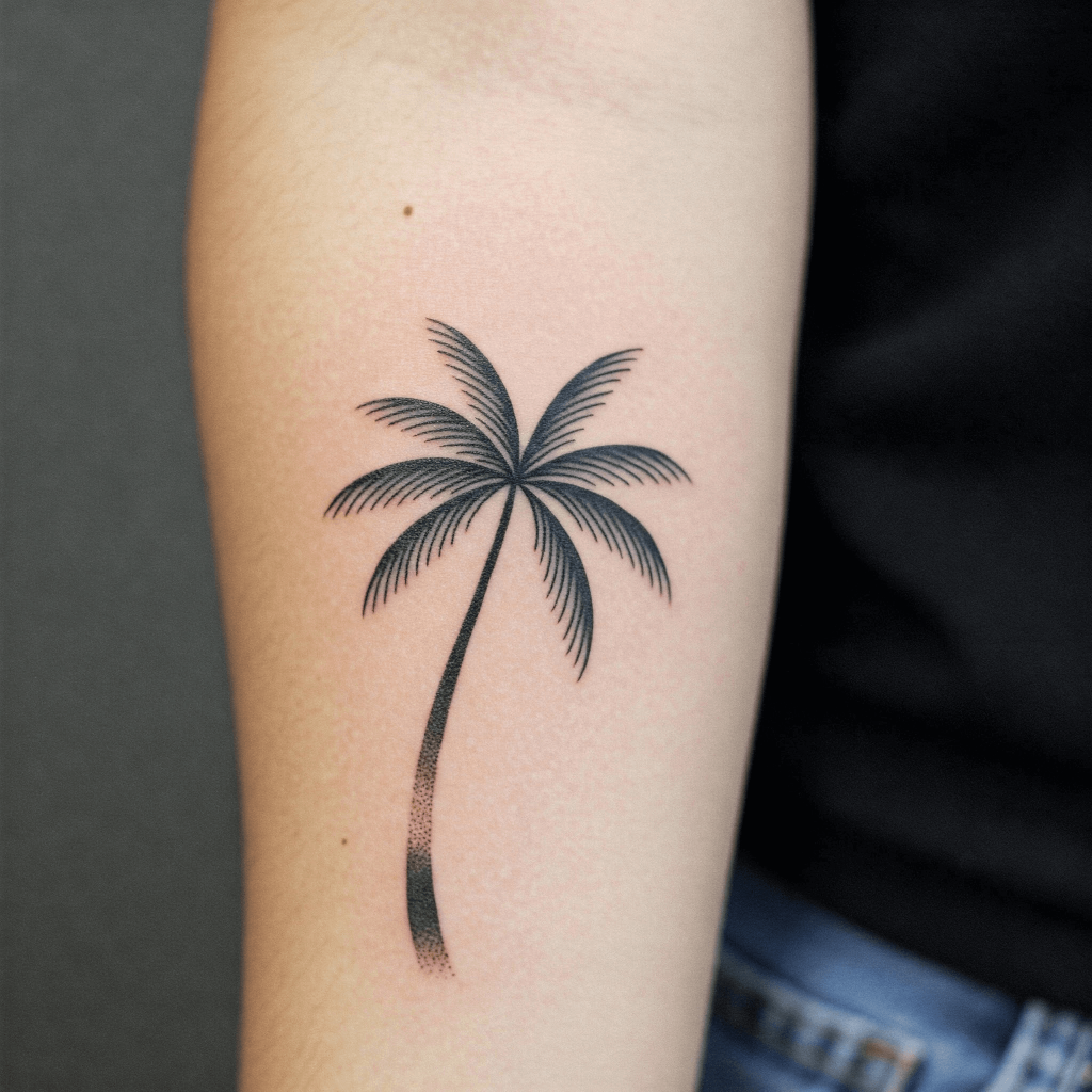 Palm Tree Silhouette