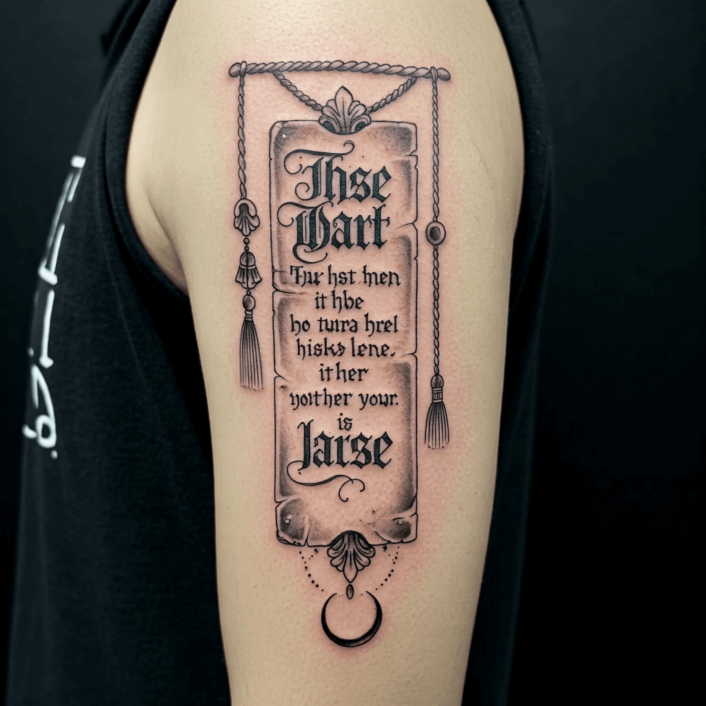 Quote as a Bookmark