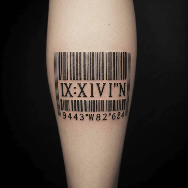Roman Numeral Tattoos