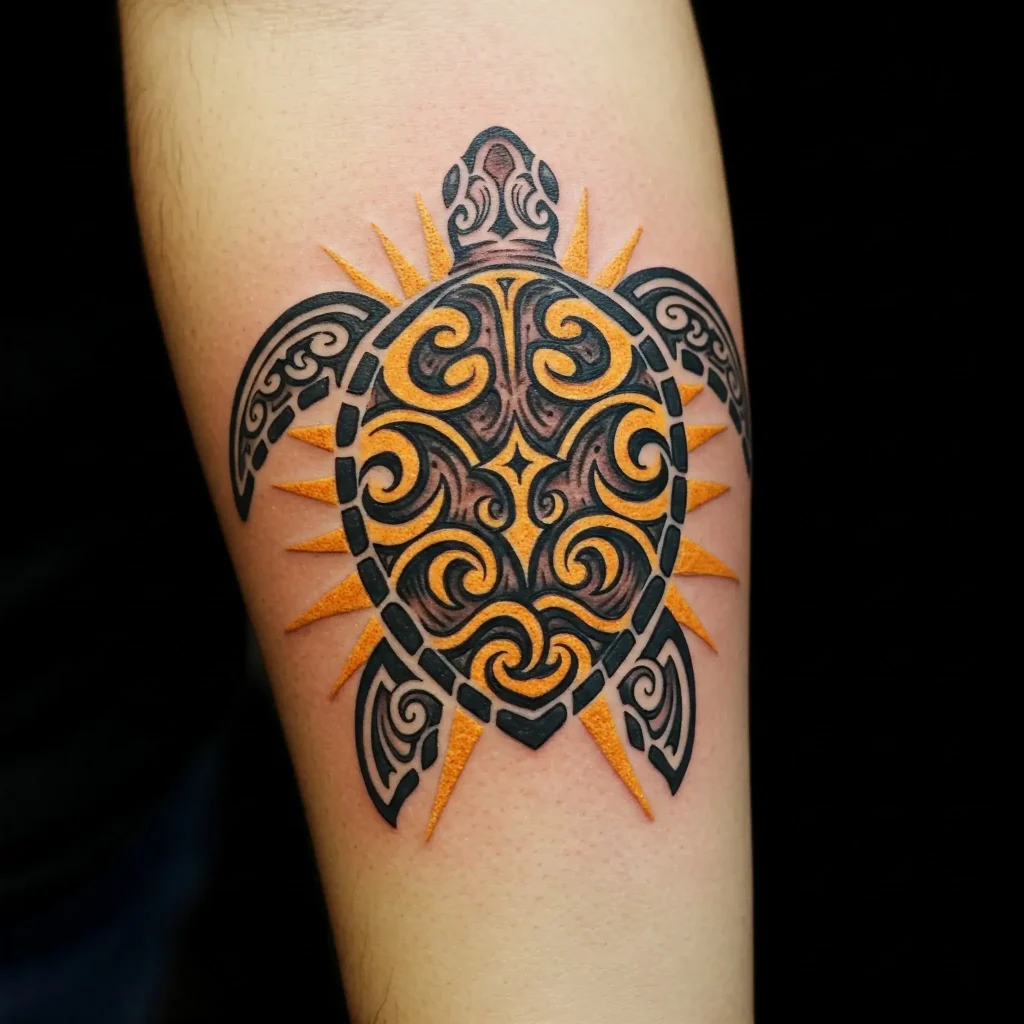 Sun and Turtle Fusion