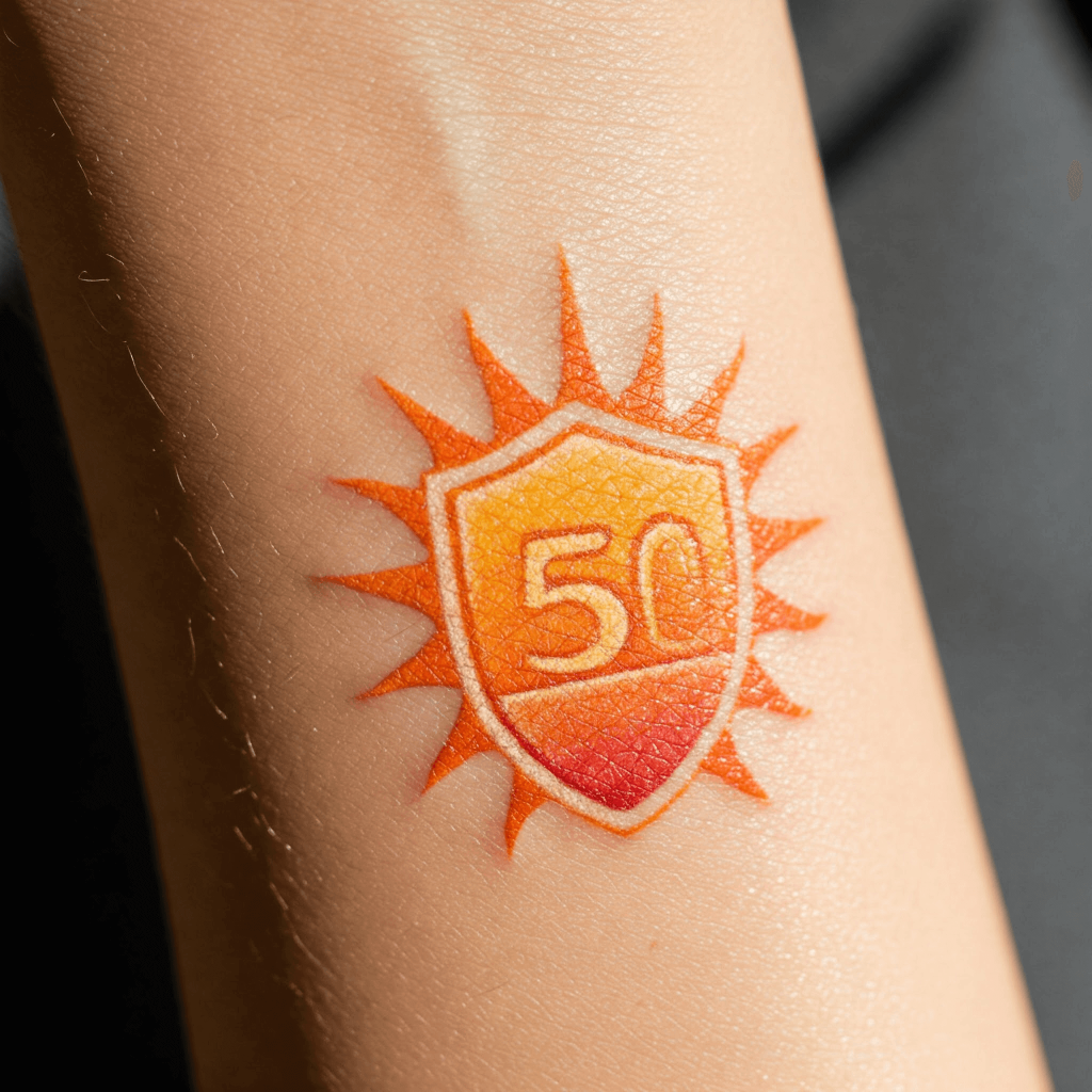Sun with Shield