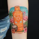 Sunscreen Tattoo