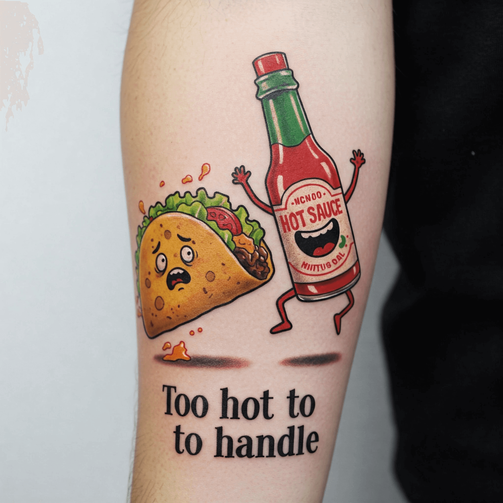 Taco & Hot Sauce