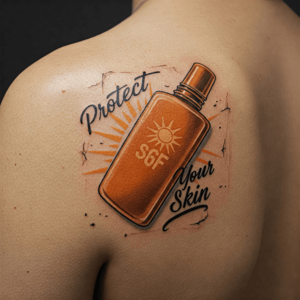 Vintage Sunscreen Ad