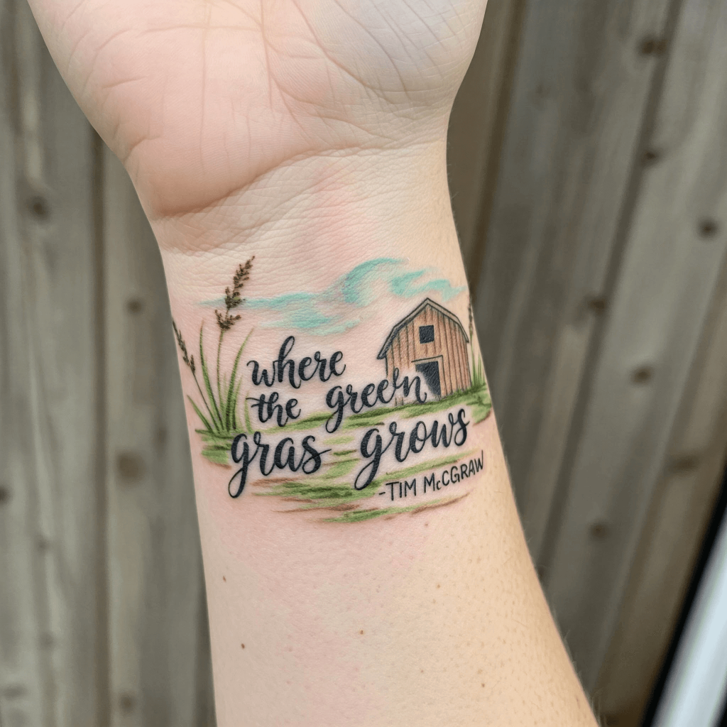 “Where the Green Grass Grows” – Tim McGraw