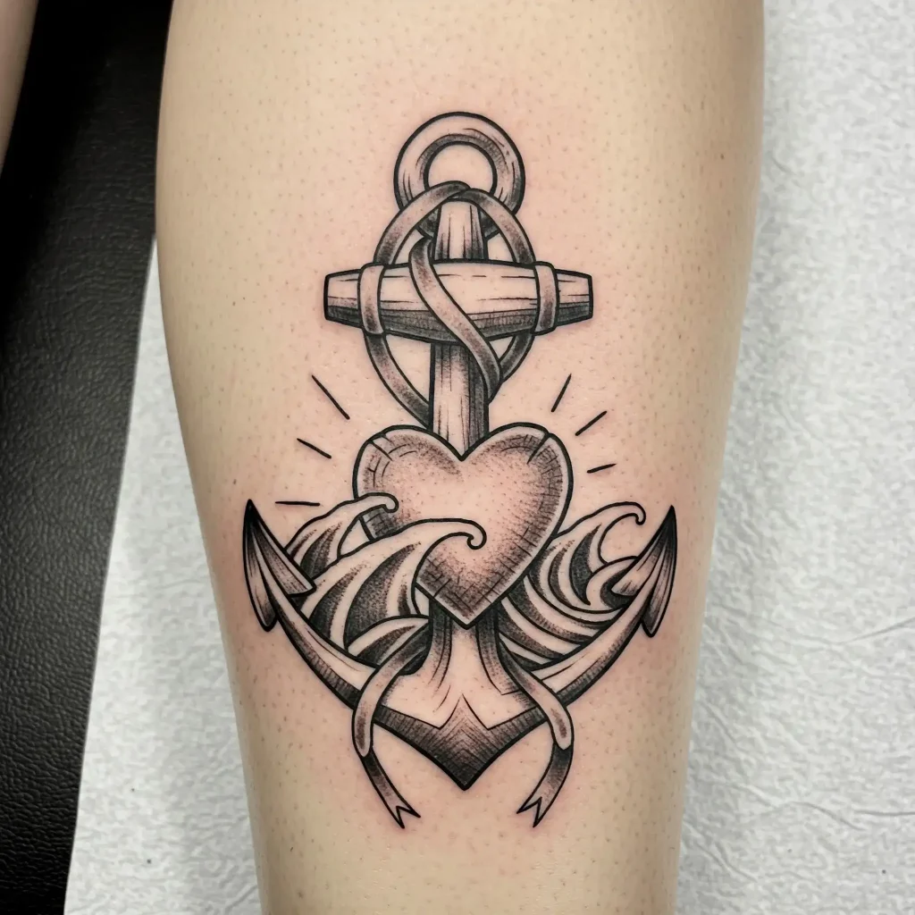 Anchor with Heart