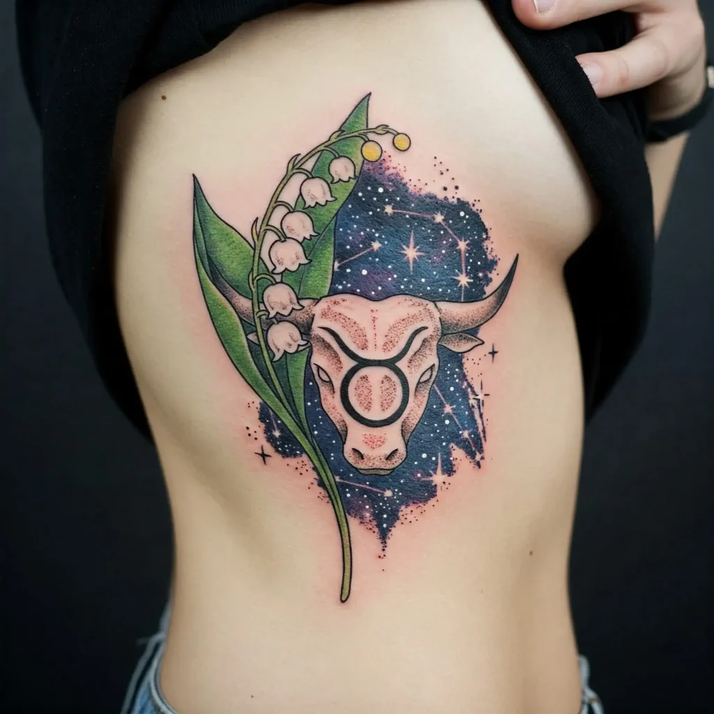 Birth Flower + Zodiac Combo