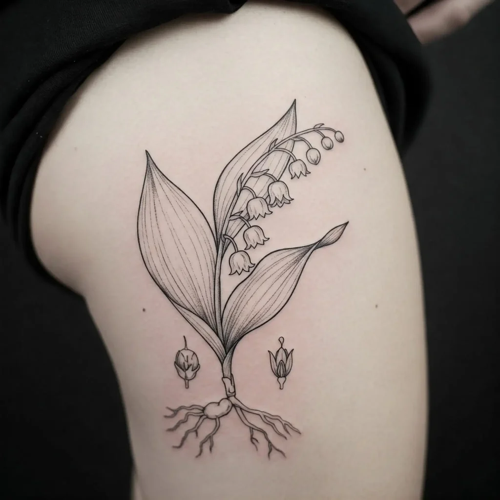 Botanical Sketch Style