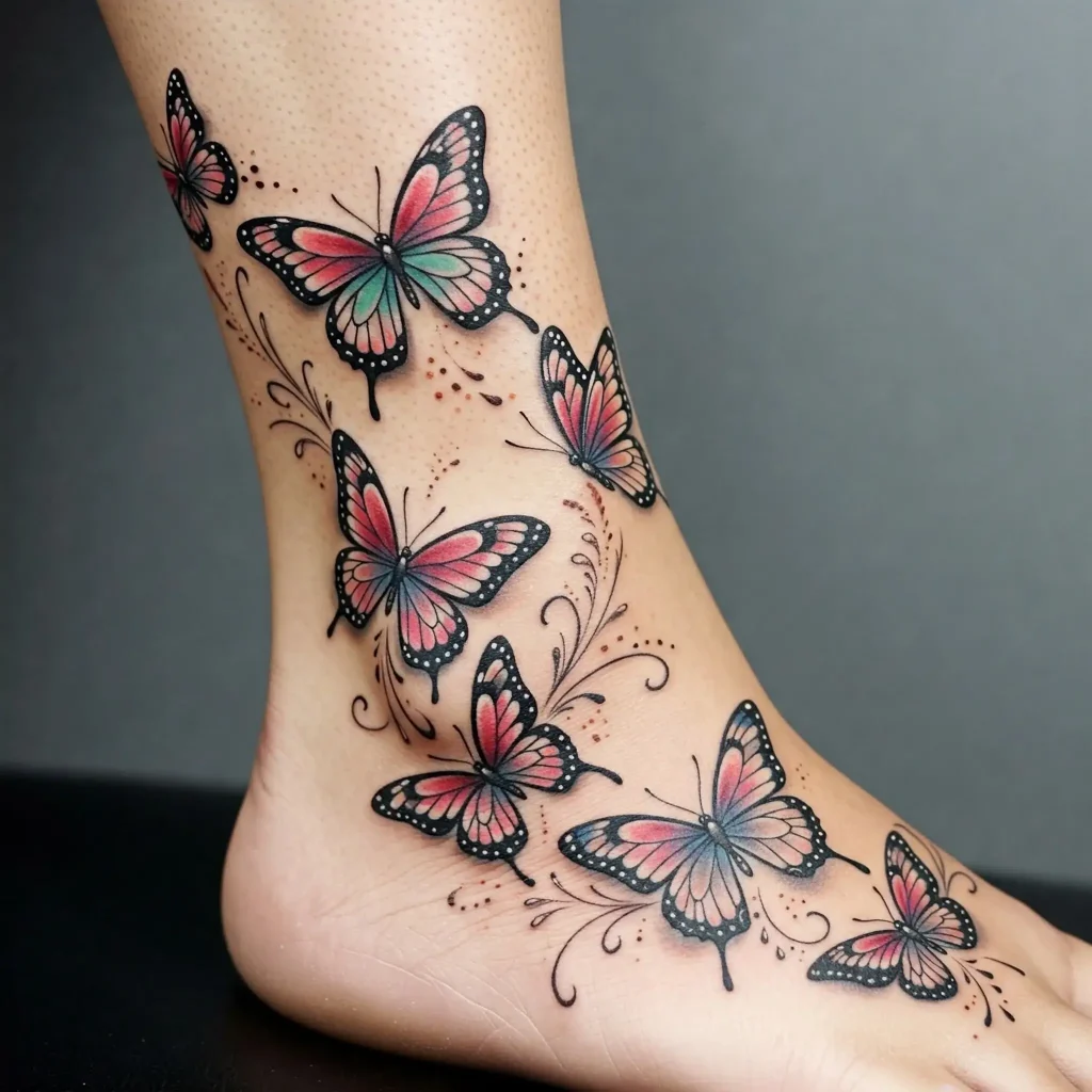 Butterfly Trail Anklet