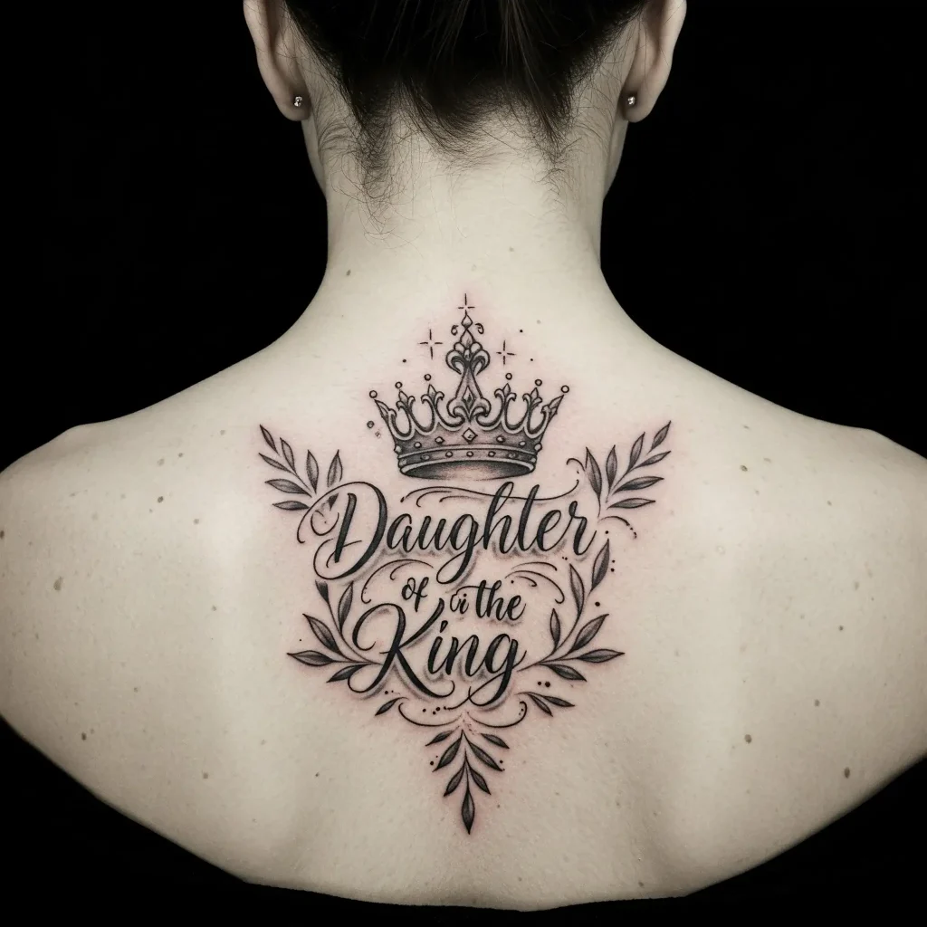 “Daughter of the King” with Crown