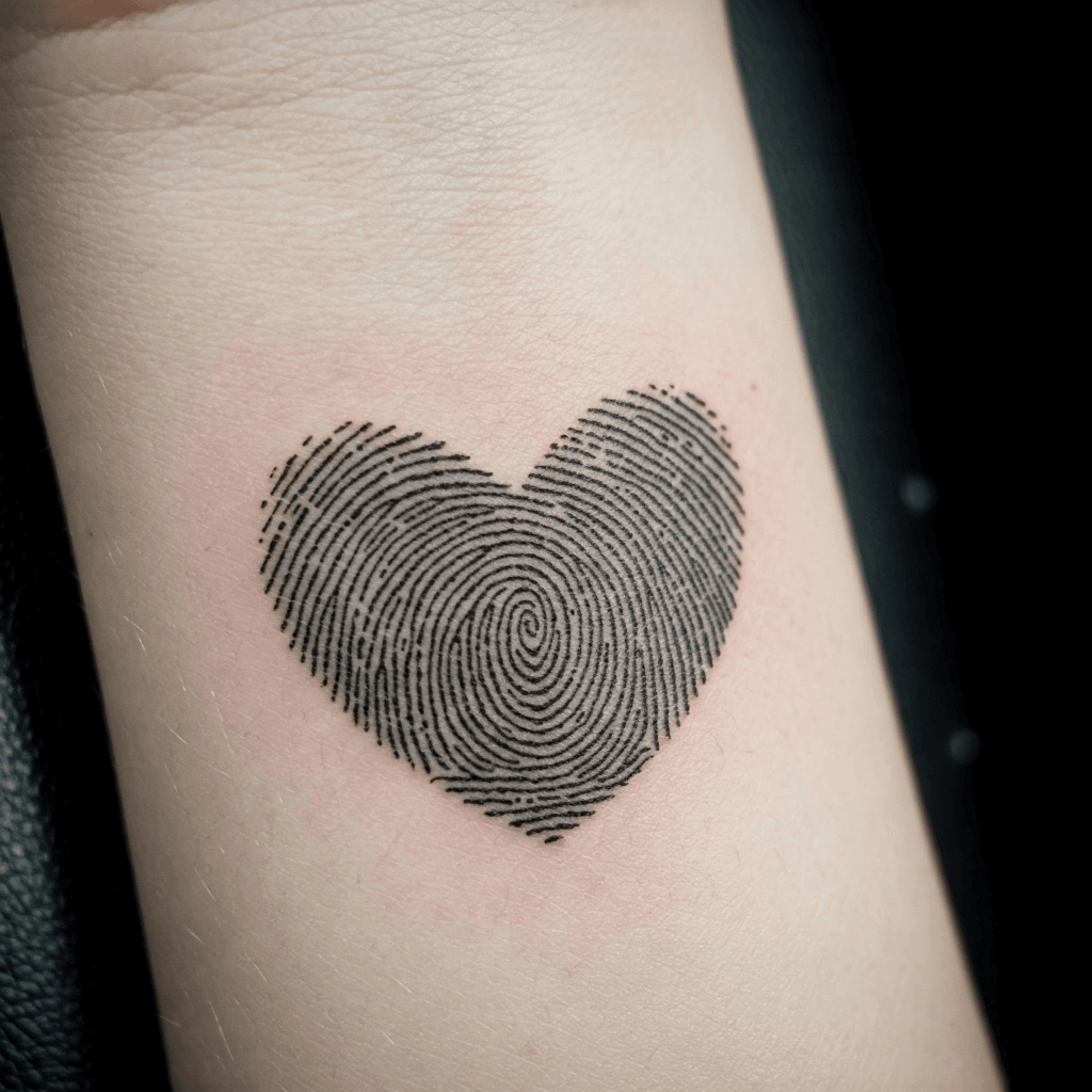 Fingerprint Heart