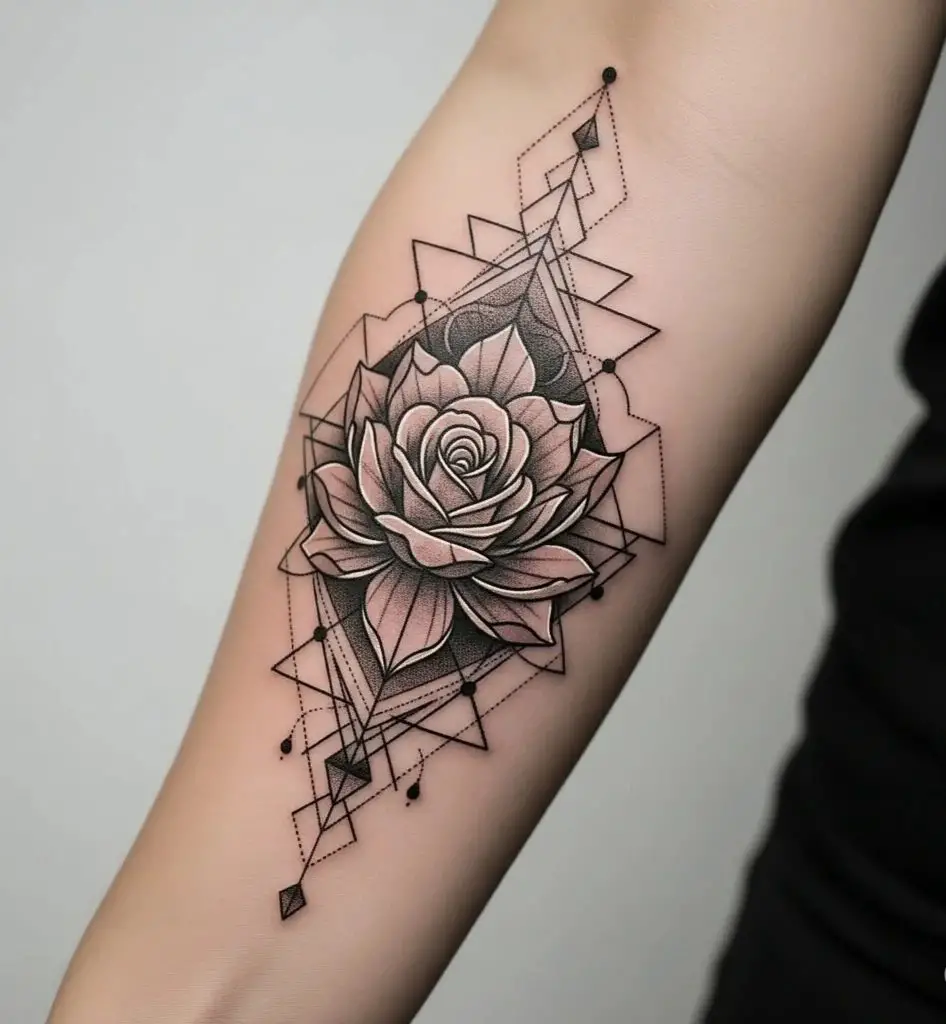Geometric Flower Fusion