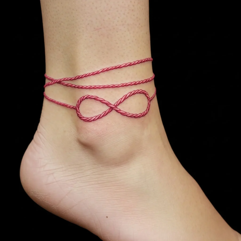 Infinity Thread Anklet
