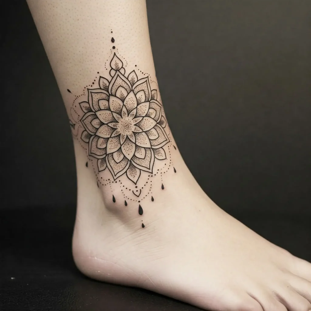 Mandala Band Anklet