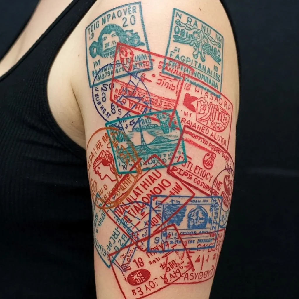 Passport Stamp Cluster