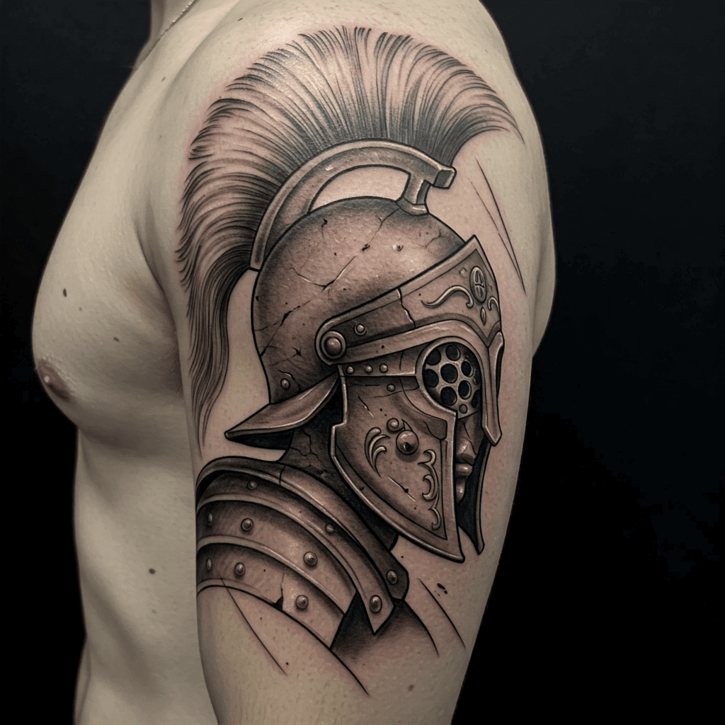 Roman Gladiator Helmet