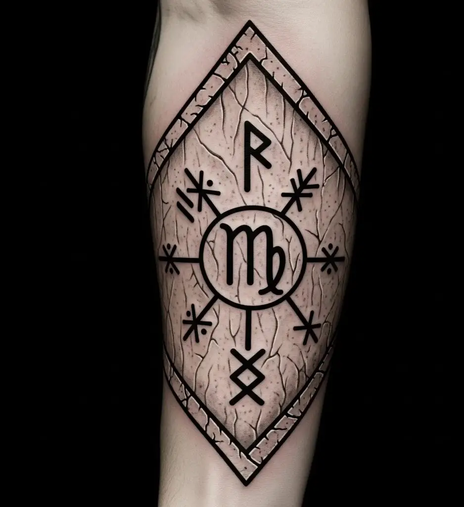  Runic Virgo Sigil