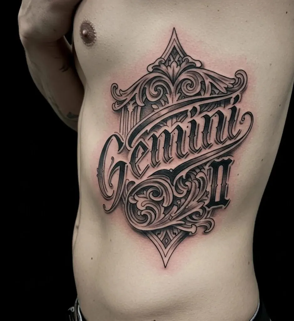 Scripted “Gemini” with Roman Numeral II