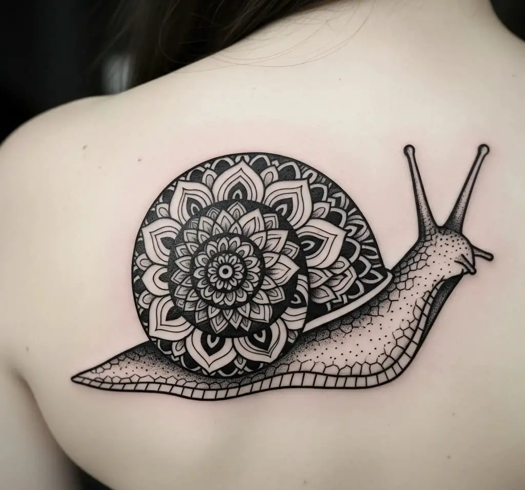 Snail Mandala Shell