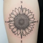Sunflower Tattoo