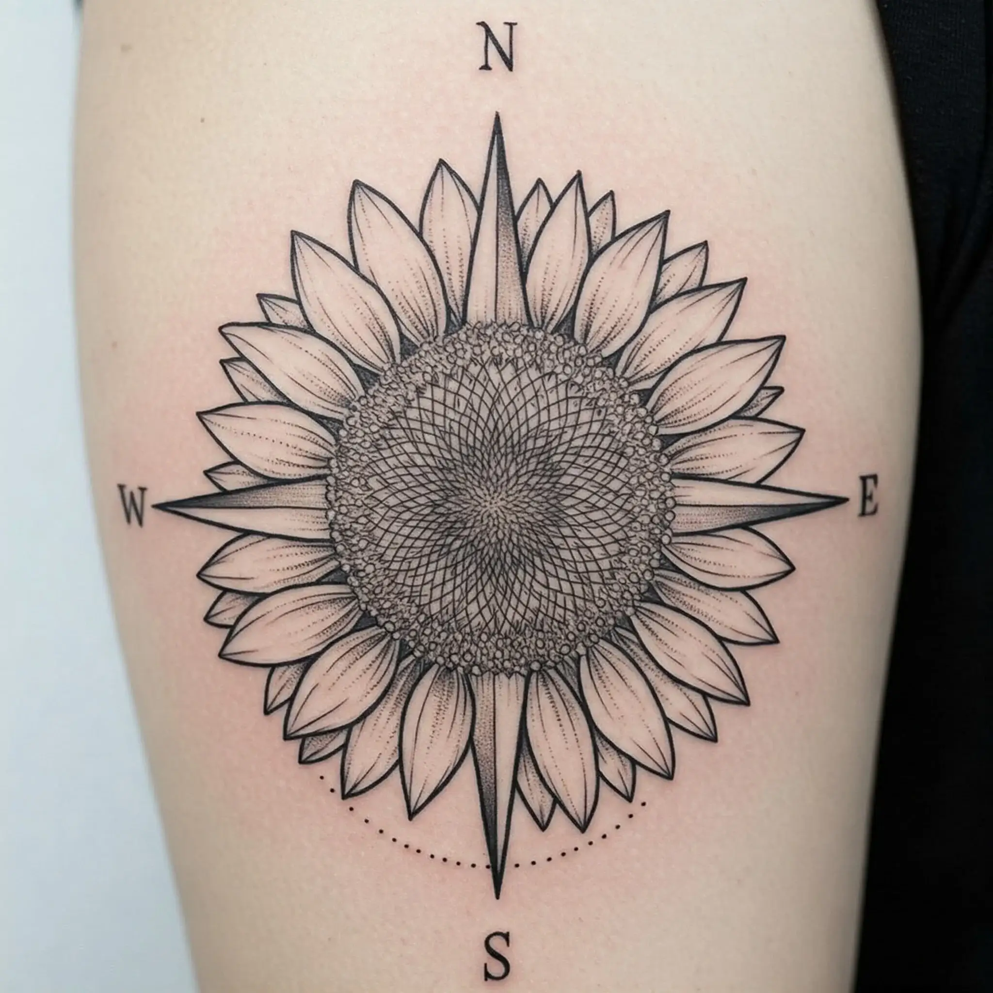 Sunflower Tattoo